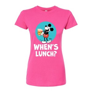 Women's - Disney - Mickey & Friends Fitted Graphic T-Shirt - 1 of 3