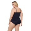 Aqua Green, Women's Triple Tier Tankini - 2 of 3