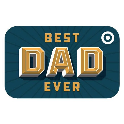 Best Dad Ever Target GiftCard - image 1 of 1