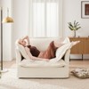 RISOKEYS Chenille Oversized Accent Chair,49” W Modular Cloud Sofa - Removable Cover,Flexible Sectional Configurations,for Living Room,Bedroom - 2 of 4