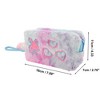 Unique Bargains Women's Sequin Heart Rabbit Makeup Bag 1 Pc - 2 of 3