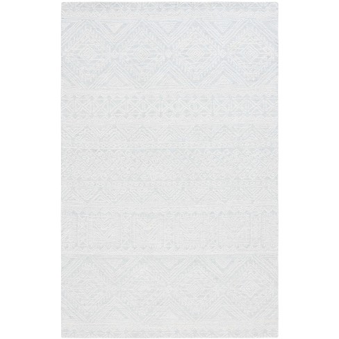 Micro-Loop MLP426 Tufted Indoor Accent Rug - Light Grey/Ivory - 3'x5'- Safavieh - image 1 of 4