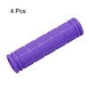 Unique Bargains Rubber Non-Slip Mushroom Bike Fit 7/8" Handlebar Grips 4.53" 4 Pairs - 3 of 4