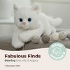 Bearington Lil' Muffin Small Plush Stuffed Animal White Cat, Kitten 8 inch - 2 of 4