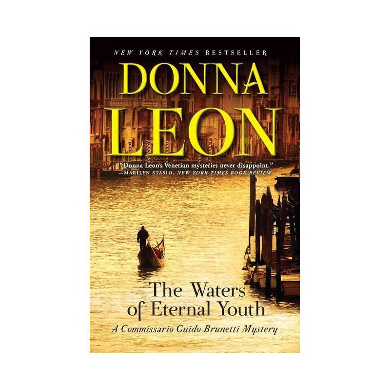 The Waters of Eternal Youth - (The Commissario Guido Brunetti Mysteries) by Donna Leon, 1 of 2