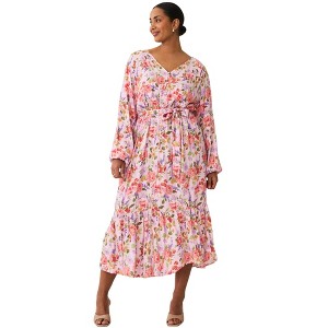 midi dress under $30 Signature Style Midi Dress S