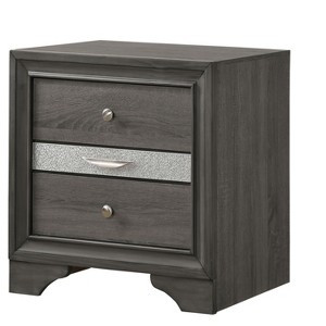 NicBex 2 Drawer Dresser for Bedroom,Modern Style Drawers with Metal Pulls,Dressers for Kids Room,Living Room,Entry and Hallway - 1 of 4