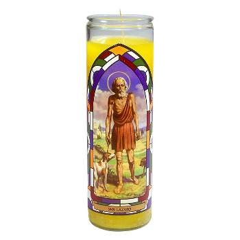 Jar Candle San Lazaro Yellow - Continental Candle