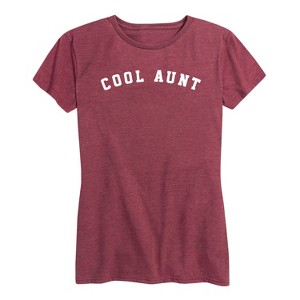 Women's - Instant Message - Cool Aunt Short Sleeve Graphic T-Shirt - 1 of 4