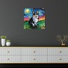 iCanvas Tri-Color Corgi Night by Aja Trier Canvas Print Wall Art - 3 of 3