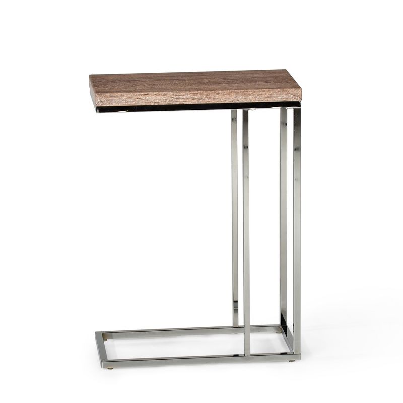 Lucia Chairside End Table Brown - Steve Silver, 3 of 5