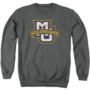 Marquette University Official Distressed Primary Adult Crewneck Sweatshirt - 1 of 4