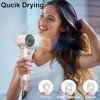 Dryhsip 5 in 1 Air Styler, Multi Ionic Hair Dryer Brush Set, 800W Auto Air Wrap Hair Styler Without Heat Damage, Curl, Volumize and Straighten,Pink - 2 of 4
