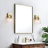 Elegant Lighting Harris 1 light Chrome and Clear Bath Sconce - 2 of 4