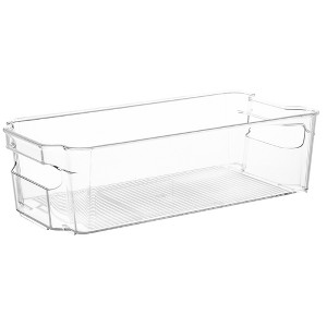 Lexi Home 12" x 6" Acrylic Food Storage Kitchen Organizer - 1 of 4