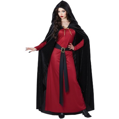 California Costumes Dark Fairytale Sorceress Adult Costume : Target