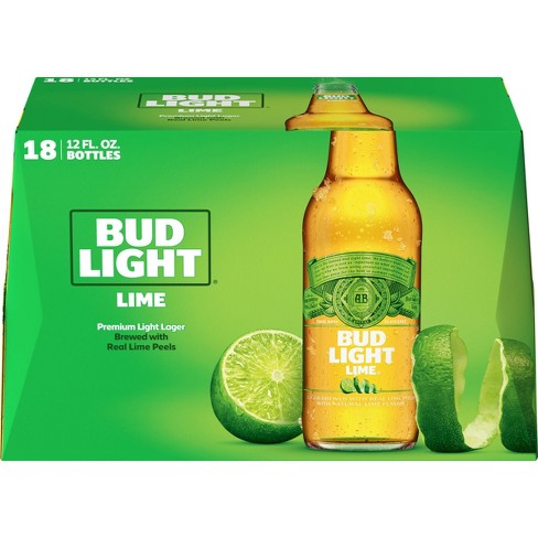 Kroger Bud Light Lime Light Lager 12 Bottles 12 Fl Oz