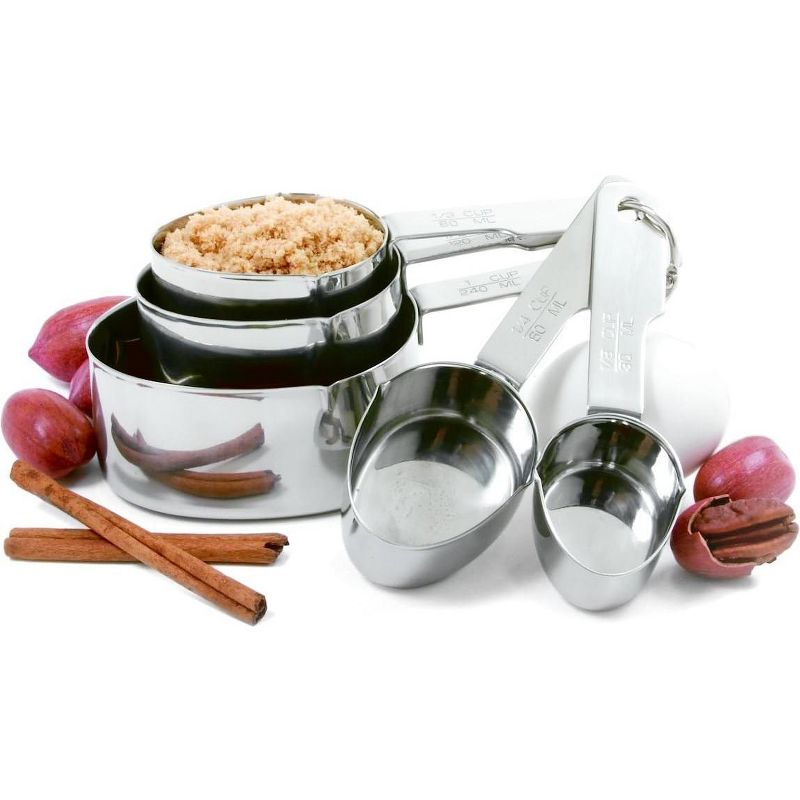Norpro Stainless Steel Measuring Cups, 5-Piece Set, 3 of 5