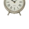 Stainless Steel Clock with Ring Top Silver - Olivia & May - 4 of 4