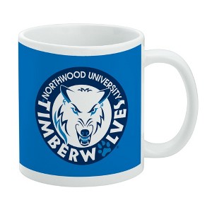Northwood University Secondary Logo Ceramic Coffee Mug Novelty Gift Mugs for Coffee Tea and Hot Drinks 11oz White - 1 of 4