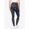 Woman Within Plus Size Tall Printed Pocket Legging - 3 of 4