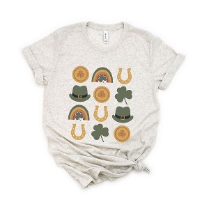 Simply Sage Market Women's St. Patrick's Day Chart Short Sleeve Graphic Tee - 1 of 4