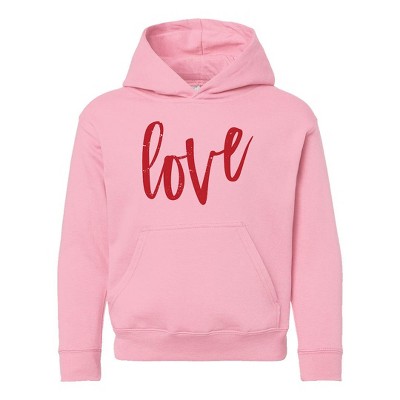 The Juniper Shop Love Cursive Youth Graphic Hoodie