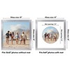 Americanflat Picture Frame with Oval Mat Insert and Shatter-Resistant Glass - Signature Collection - Photo Frame for Wall Display - 2 of 4