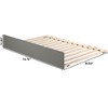 AFI Furnishings Urban Trundle Bed Full Grey - 3 of 4