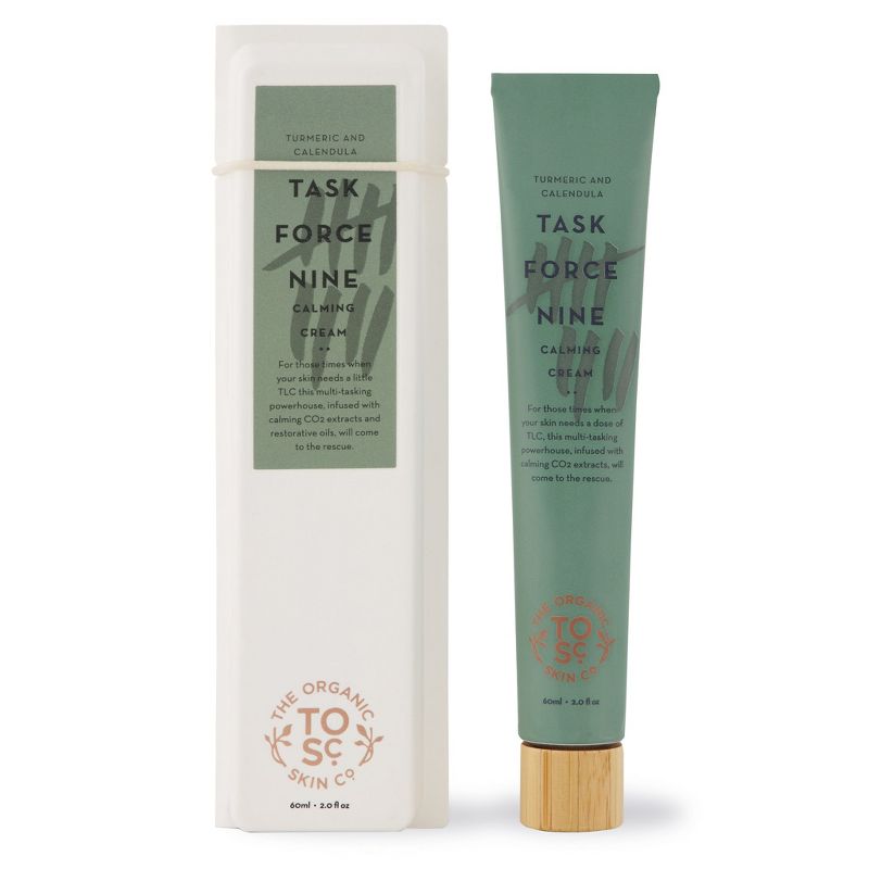 Task Force Nine Calendula and Turmeric Cream, The Organic Skin Co, 2.02 fl oz, 1 of 11