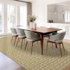 Washable Rugs Non-Slip ¨C Modern Braided Print Area Rug? Stain-Resistant Machine Washable Carpet | Contemporary Accent Rug with Non-Slip Backing - 3 of 4