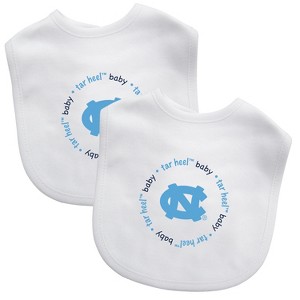 BabyFanatic Officially Licensed Unisex Baby Bibs 2 Pack - NCAA UNC Tar Heels - 1 of 4