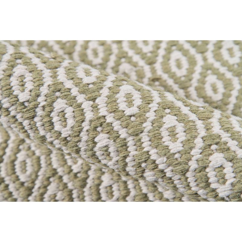 Newton Davis Hand Woven Recycled Plastic Indoor/Outdoor Rug Green - Erin Gates by Momeni, 5 of 11