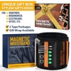 HANPURE Magnetic Wristband for Holding Screws Wrist Magnet Tool Belt Stuffers Christmas Birthday Gifts For Men Women Adults - 2 of 4