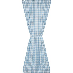Annie Buffalo Blue Check Door Panel 72x40 VHC Brands - 1 of 3