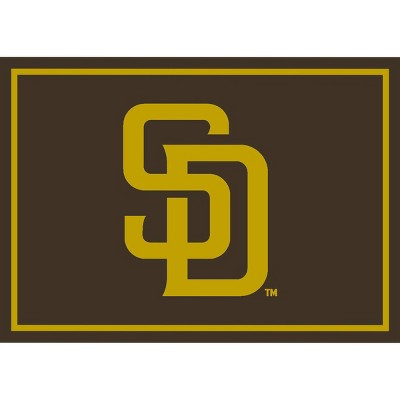 MLB San Diego Padres 4"x6" Spirit Rug