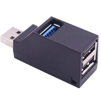 Sanoxy 3 Port USB 3.0 Hub Portable High Speed Splitter Box For PC Notebook Laptop