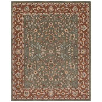 Total Performance Tlp712 Hand Hooked Area Rug - Copper/moss - 8'x10' -  Safavieh : Target