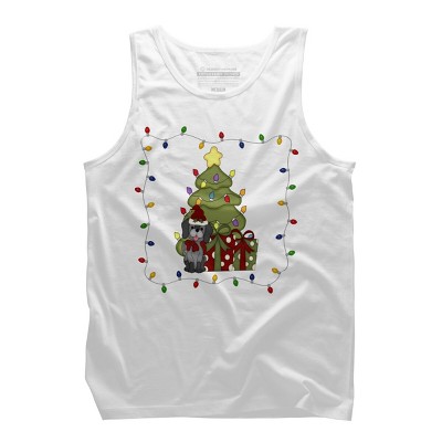Men's Design By Humans Christmas for Puppy By realdealclipart Tank Top
