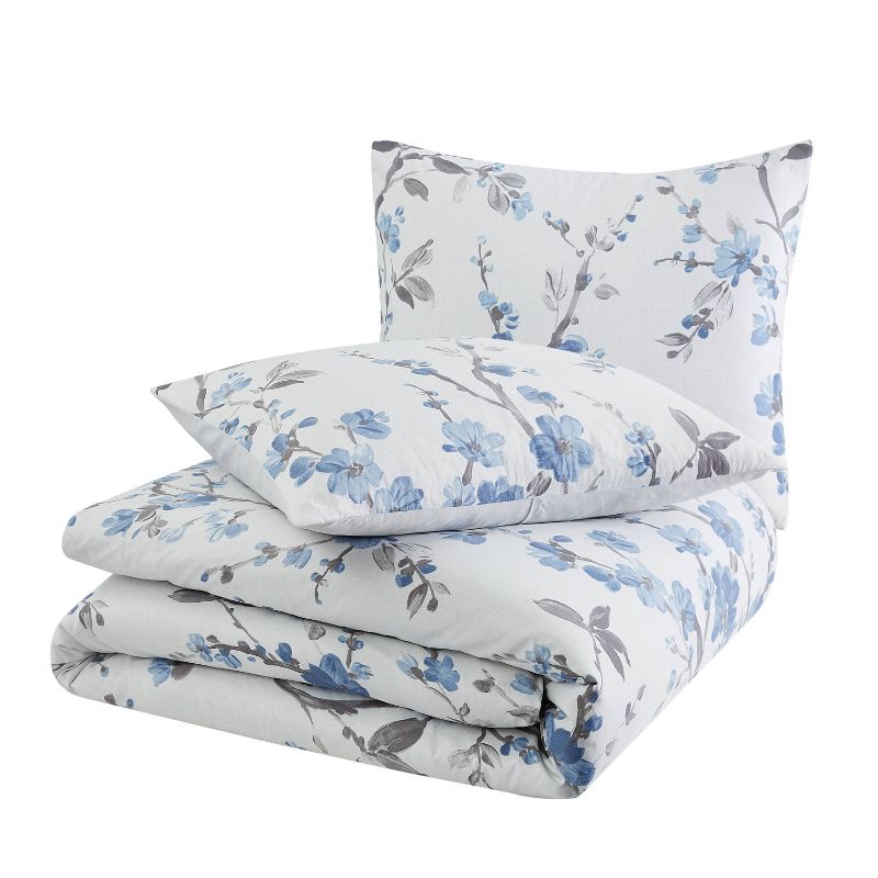 Kasumi Floral Duvet Cover Set - Cannon, 4 of 8