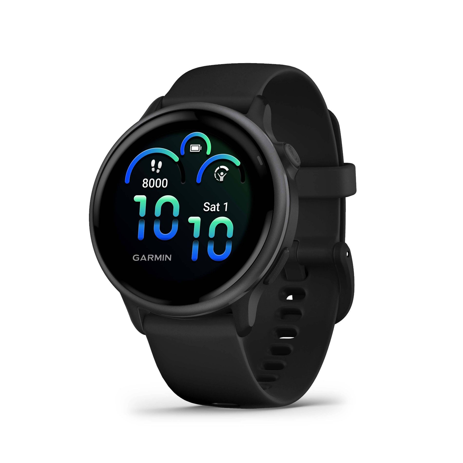 Garmin Vivoactive 6 Smartwatch Slate with Black Band