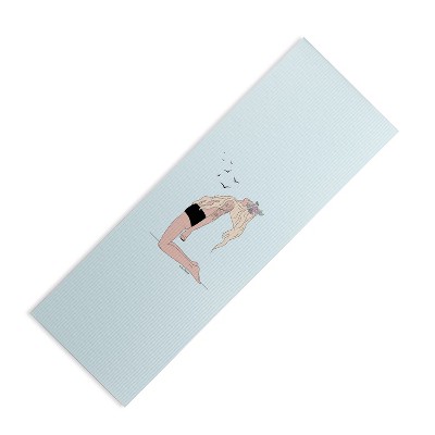 The Optimist Set Your Soul Free (6mm) 24" x 70" Yoga Mat - Society6