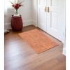 Orange Abstract Non Skid Area Rug - 2 of 4