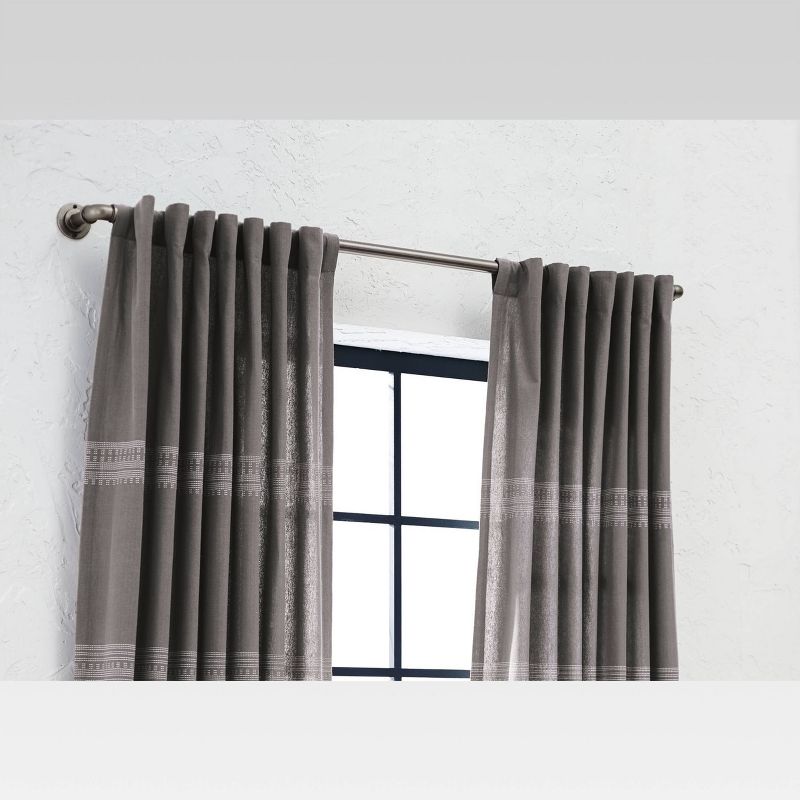 French Pipe Curtain Rod - Threshold™, 3 of 12