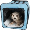 Munora Capacious Dual-Expandable Wire Folding Lightweight Collapsible Travel Pet Dog Crate - 3 of 4