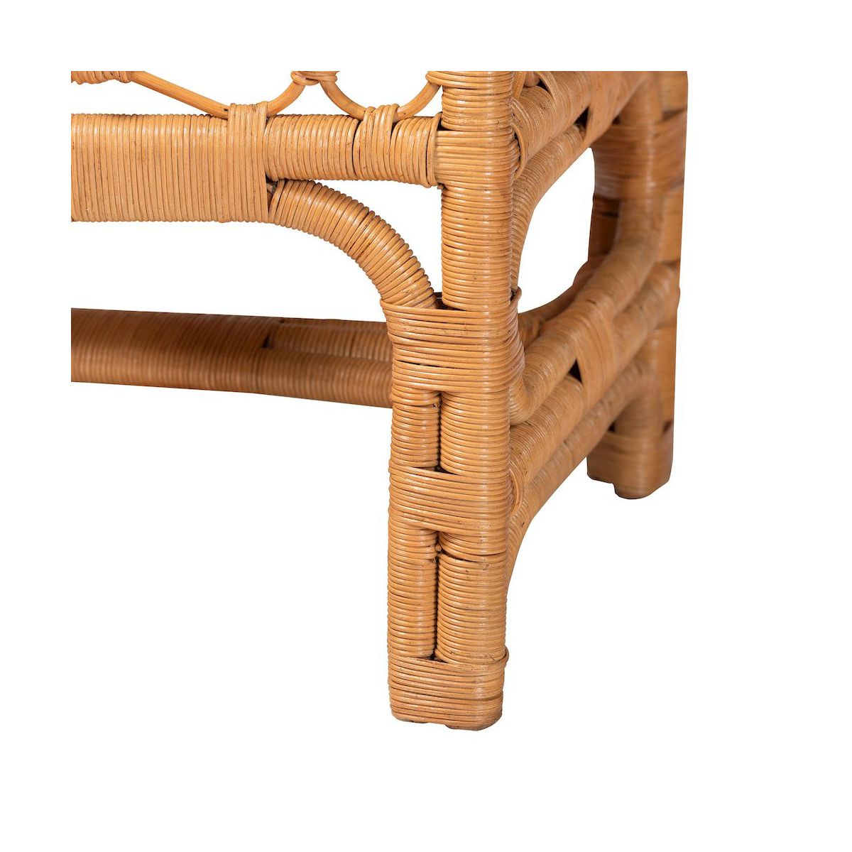 bali & pari,Ayala Natural Rattan Accent Bench - thumbnail 7