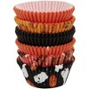 Wilton 150pk Paper Baking Cups: Halloween Cupcake Liners, Muffin Cups, Orange/White/Black, Multicolored, 2.99" - 2 of 3