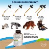 Beloved Pets Natural Intestinal Defense Herbal Cleanse for Dogs and Cats with Probiotic, Advanced Broad Spectrum Formula Gut Health 2 Oz - 1 Pack - 4 of 4