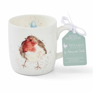 Royal Worcester Wrendale Designs 11 oz Mug, for Tea, Coffee and Hot Cocoa, Made from Fine Bone China, Cute Animal Motifs - 1 of 4