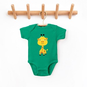 The Juniper Shop Giraffe Colorful Baby Bodysuit - 1 of 2